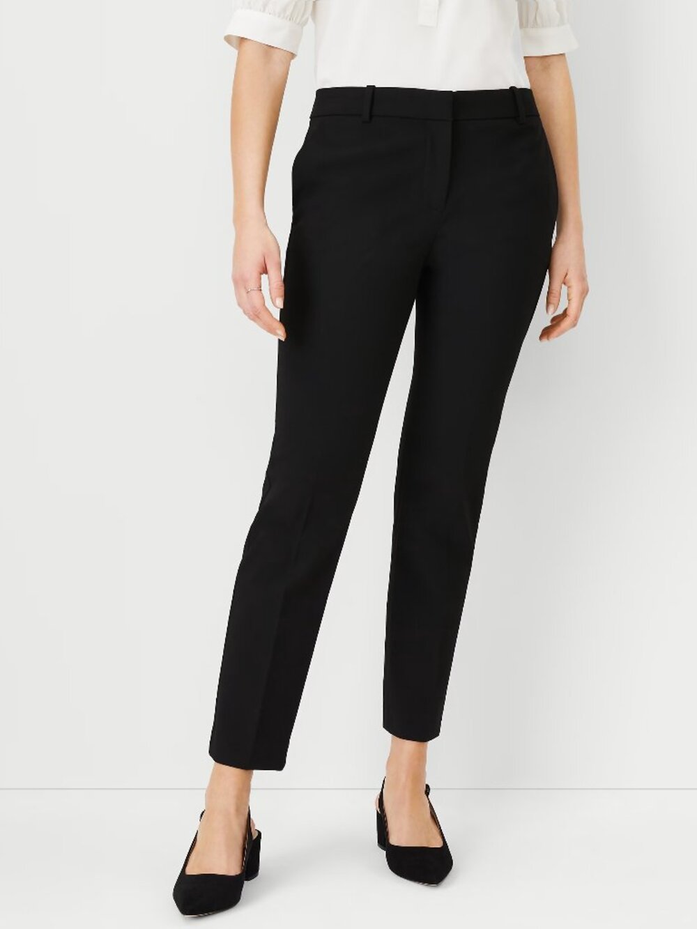 Ann Taylor Factory The Ankle Pant in Black